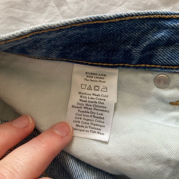 EVERLANE The Denim Short sz. 25 - Picture 4 of 4